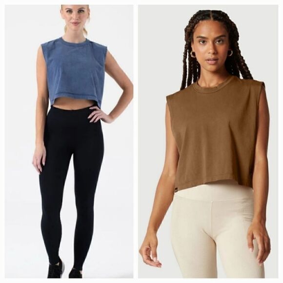 NEW NUX Active Los Angeles Ella Tank HD in Blue Size Medium - Picture 7 of 7